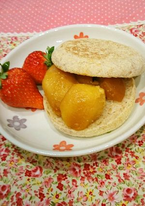 キャラメル林檎サンド&トースト-レシピのメイン写真