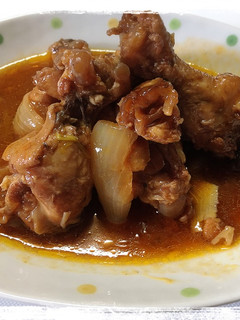 簡単すぐ出来る手羽元のトマト煮-レシピのメイン写真