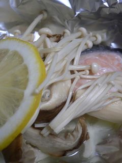 秋鮭ときのこのホイル焼き-レシピのメイン写真
