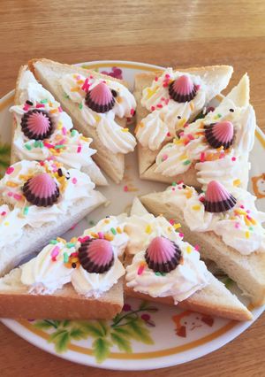 子供と作ろう☆ふわふわ三角ケーキパン-レシピのメイン写真