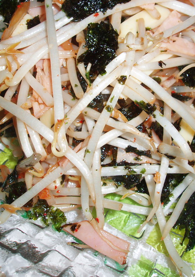 もやしとチーズと海苔のサラダ-レシピのメイン写真