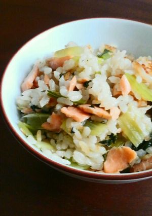 鮭の炊き込みご飯-レシピのメイン写真
