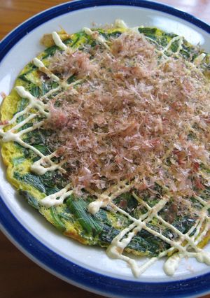 ◎にら玉お焼き-レシピのメイン写真