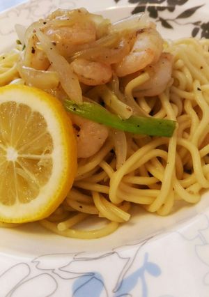 家族喜ぶ海鮮塩焼きそば-レシピのメイン写真