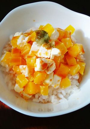 たくあん&クリチー丼-レシピのメイン写真