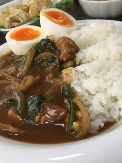 *超簡単!ほうれん草とチーズのカレー*-レシピのメイン写真