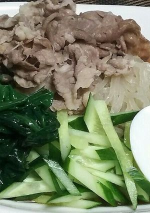 簡単絶品!本格的な韓国冷麺♪-レシピのメイン写真