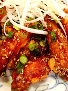 カリッ冷めても美味しい鶏手羽中甘酢揚げ♡-レシピのメイン写真
