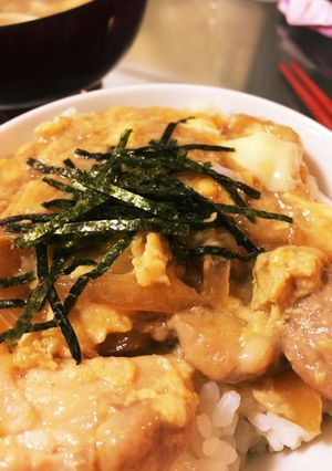 簡単美味しい親子丼-レシピのメイン写真