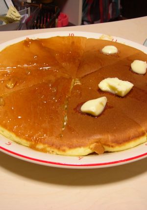 お昼やおやつに!!13年目のホットケーキ-レシピのメイン写真