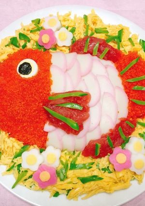 めで鯛♡ちらし寿司(≧∇≦)-レシピのメイン写真