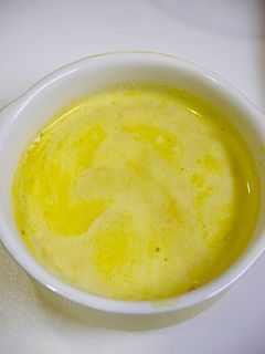 レンジで簡単!まるごとかぼちゃスープ-レシピのメイン写真