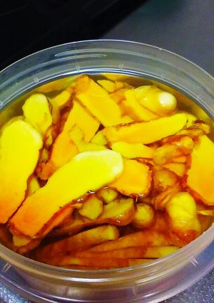 ウコンの甘酢漬け-レシピのメイン写真
