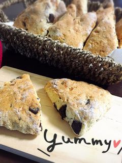 HMでスタバ風バナナチョコチップスコーン-レシピのメイン写真