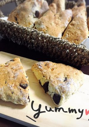 HMでスタバ風バナナチョコチップスコーン-レシピのメイン写真