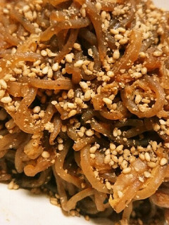 お弁当にも☆糸こんにゃくと白菜の味噌炒め-レシピのメイン写真