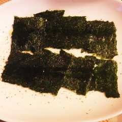 韓国のり風 焼き海苔で簡単おつまみ-レシピのメイン写真