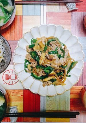 簡単 青椒肉絲風 中華炒め-レシピのメイン写真
