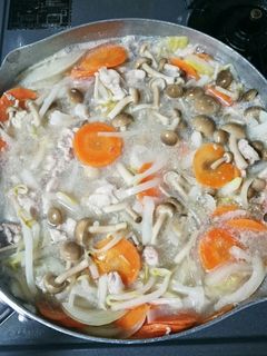 水炊きの残りからの〜リメイク中華丼♪-レシピのメイン写真