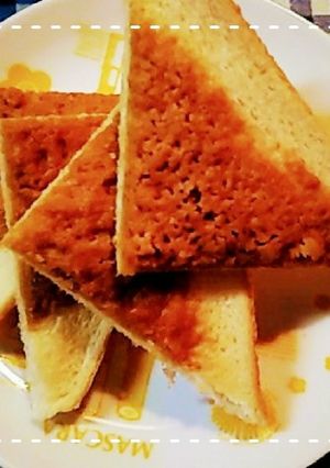 トースターで簡単！揚げパン風トースト-レシピのメイン写真