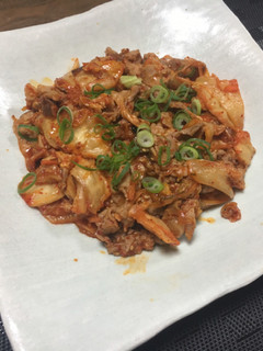 豚キムチ炒め-レシピのメイン写真