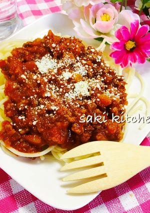 ♡本格ミートスパゲティ♡-レシピのメイン写真
