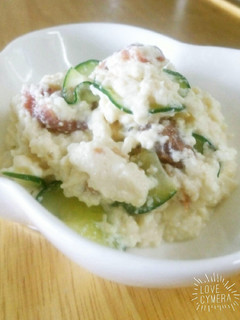 材料3つで簡単♪美味しい*梅白和え*-レシピのメイン写真