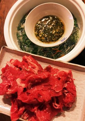 しゃぶしゃぶオイル鍋-レシピのメイン写真