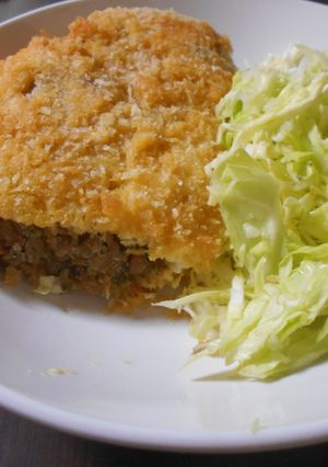 超経済的「納豆かつ」-レシピのメイン写真