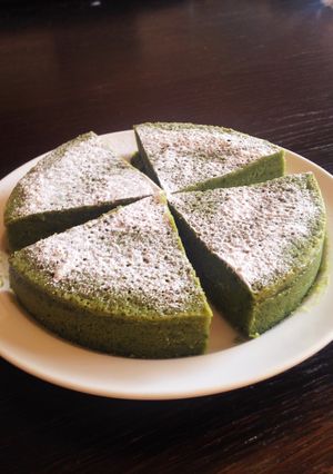 卵泡だて要らず♪簡単抹茶のガトーショコラ-レシピのメイン写真