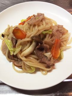いつもの焼うどんとは違う!和風焼うどん-レシピのメイン写真