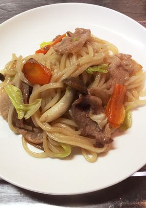 いつもの焼うどんとは違う！和風焼うどん-レシピのメイン写真