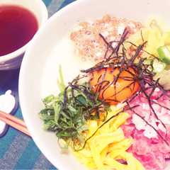 週末医食 彩りばくだん丼-レシピのメイン写真