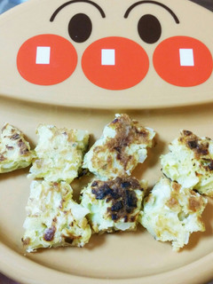離乳食 手掴みお好み焼き 完了期-レシピのメイン写真