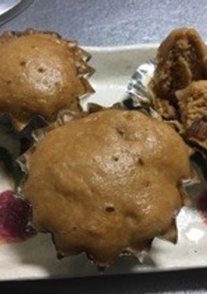 干し柿黒糖蒸しパン-レシピのメイン写真