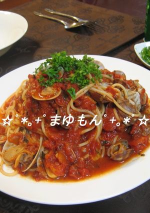 簡単☆ボンゴレロッソ-レシピのメイン写真