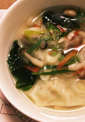 もち麦餃子スープおなかすっきりダイエット-レシピのメイン写真