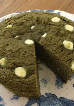 おからパウダーでレンジで簡単抹茶ケーキ-レシピのメイン写真