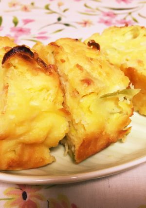 米粉の桜エビと長ネギのケーク・サレ-レシピのメイン写真