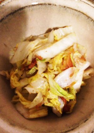 ◉白菜◉簡単◉和え物◉梅干し-レシピのメイン写真