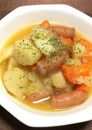 じゃがいものバター醤油スープ!(^^)!-レシピのメイン写真