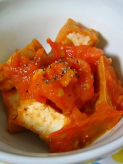 厚揚げのトマト煮-レシピのメイン写真