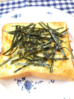 喫茶店の味♬海苔たっぷりチーズトースト-レシピのメイン写真