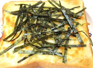 喫茶店の味♬海苔たっぷりチーズトースト-レシピのメイン写真