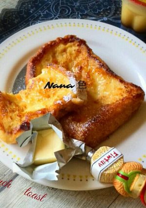 プリン１つで！簡単フレンチトースト-レシピのメイン写真