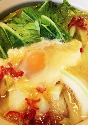 酸っぱ辛くて美味しい★酸辣湯風 1人鍋-レシピのメイン写真