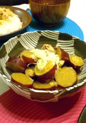 ほっくりおいしい♪サツマイモ煮-レシピのメイン写真