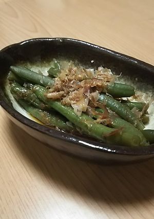 夕飯・弁当のあと1品に！いんげん煮びたし-レシピのメイン写真