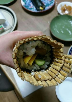 太巻きの巻き方(コツ)-レシピのメイン写真
