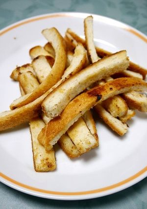 パン耳リメイク！甘味噌焼き-レシピのメイン写真